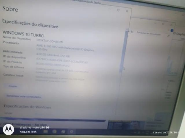 Notebook Samsung RV415 4GB RAM HD 500GB - Funcionando - Foto 2
