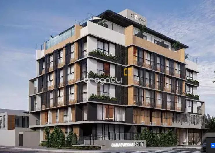 Studio em construção no Spot Canas - Canasvieiras