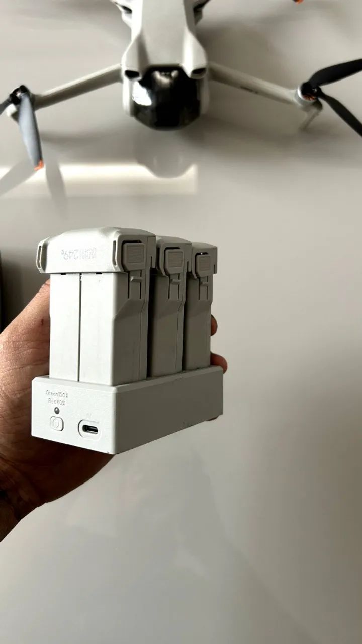 VENDO OU TROCO Drone DJI MINI 3 - Foto 3