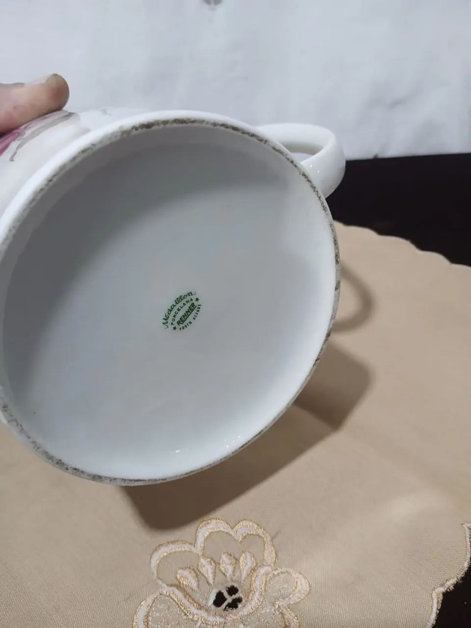 Antigo bule porcelana real  - Foto 4