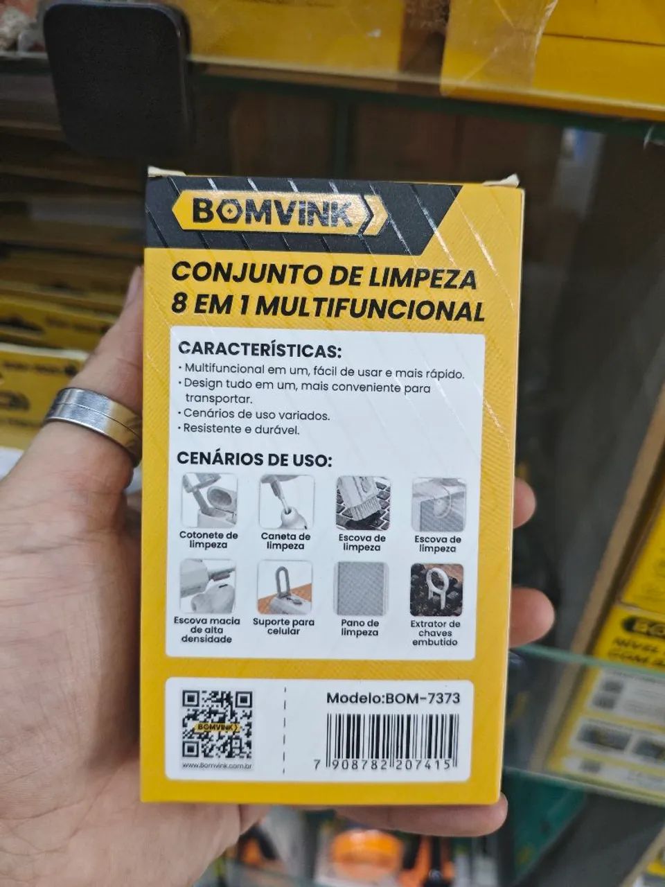 Kit Limpeza 8 em 1 - Eletrônicos  - Foto 2