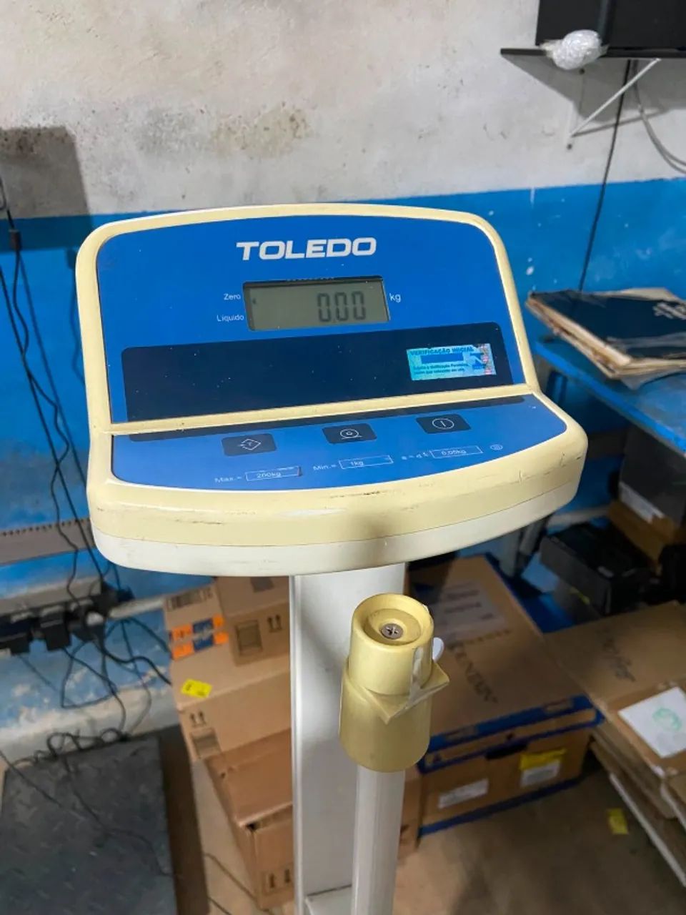 BALANÇA ELETRÔNICA TOLEDO 200KG -Modelo 2098PP - Foto 3