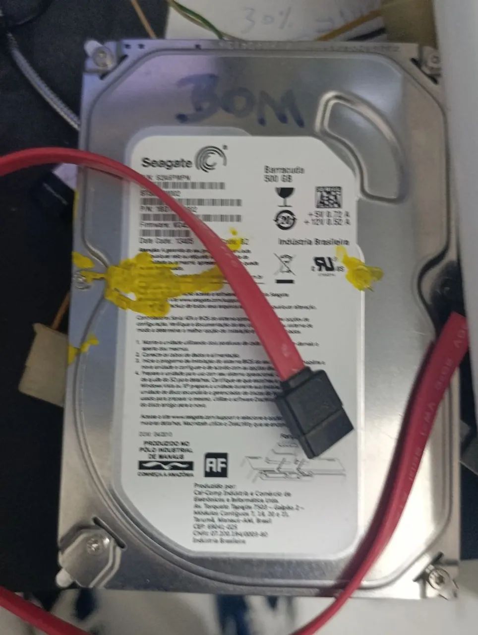 HD 500gb Seagate barracuda para Pc com windows 10 full
