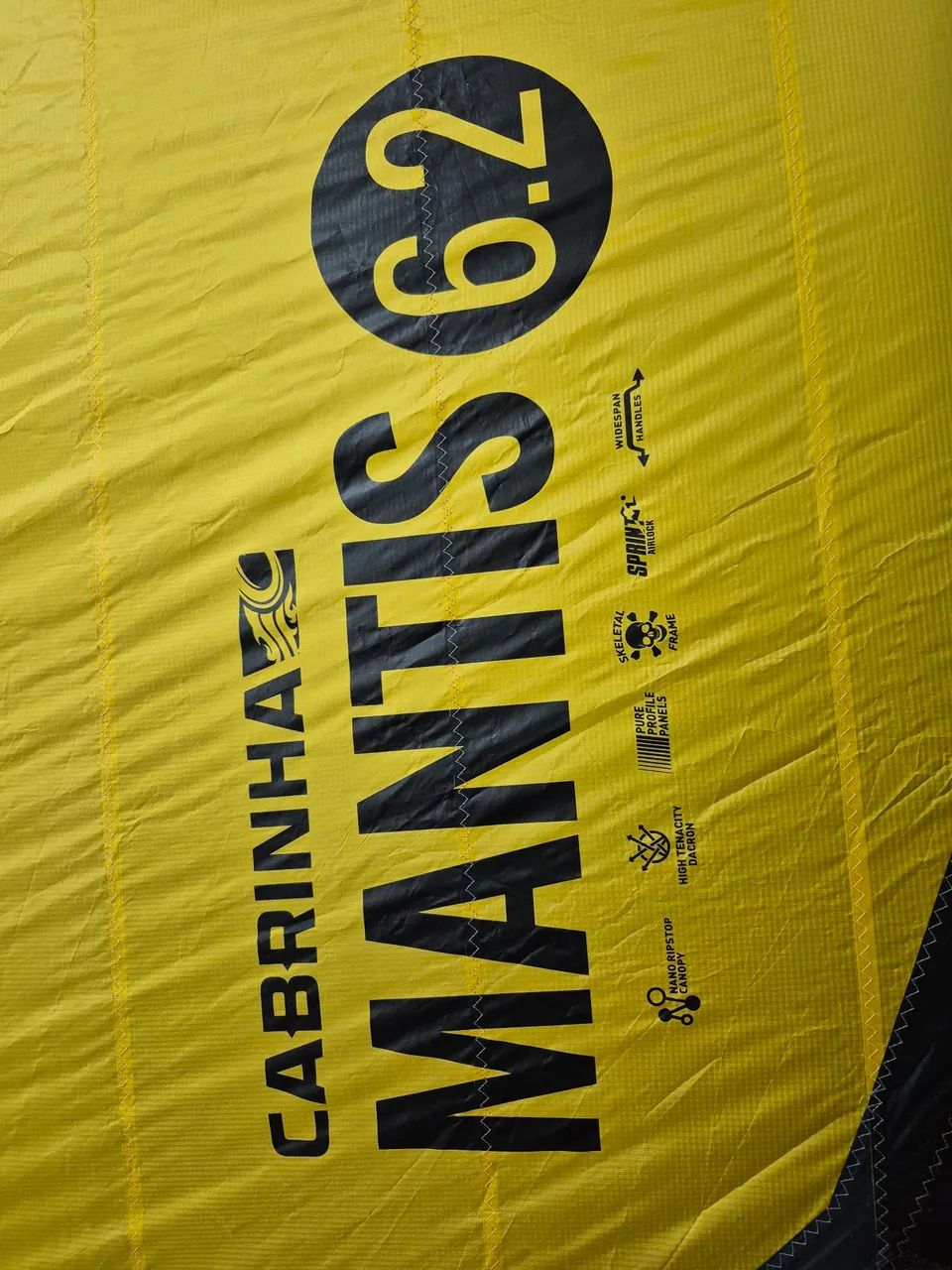 Wing foil Cabrinha Mantis 6.2 impecavel - Foto 2