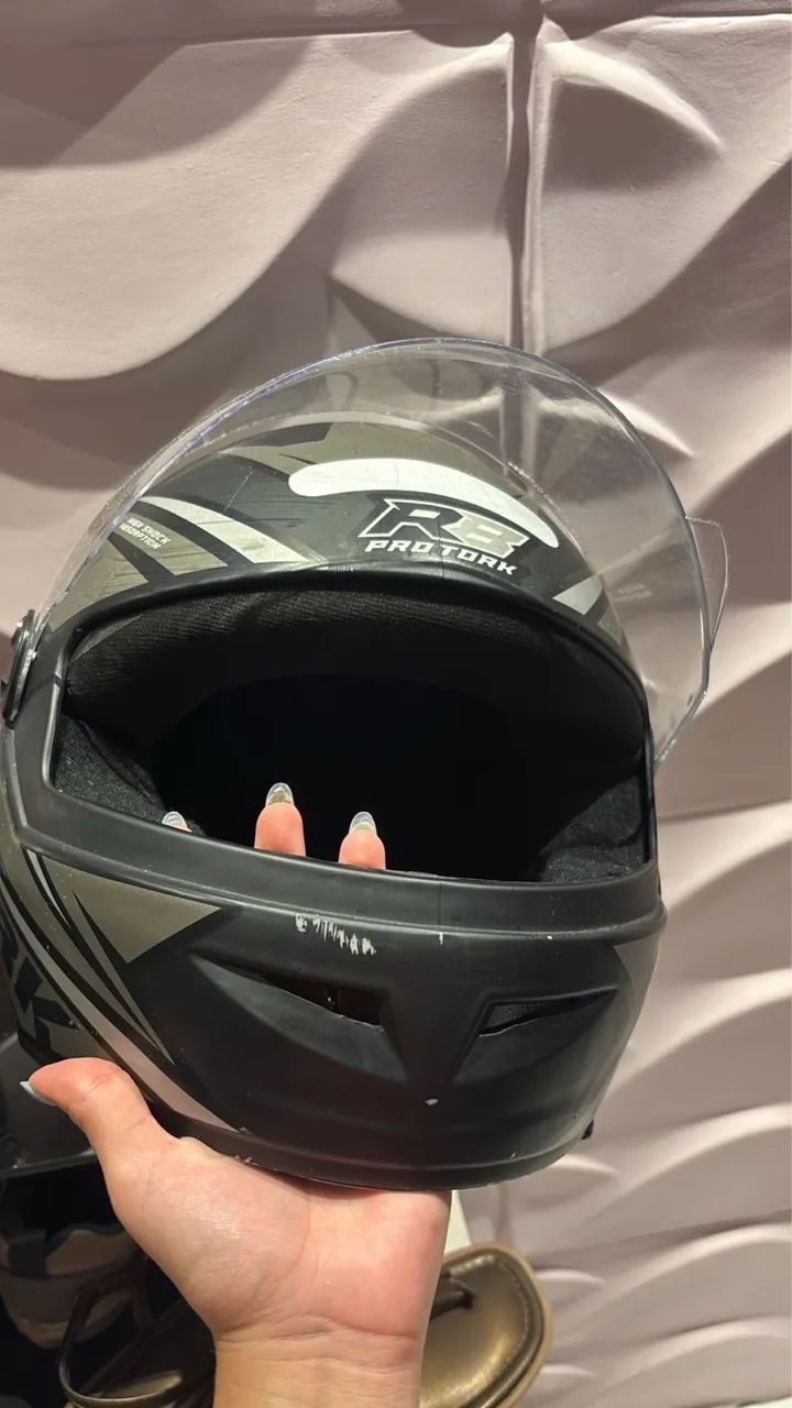vendo capacete tork tamanho 56 - Foto 5