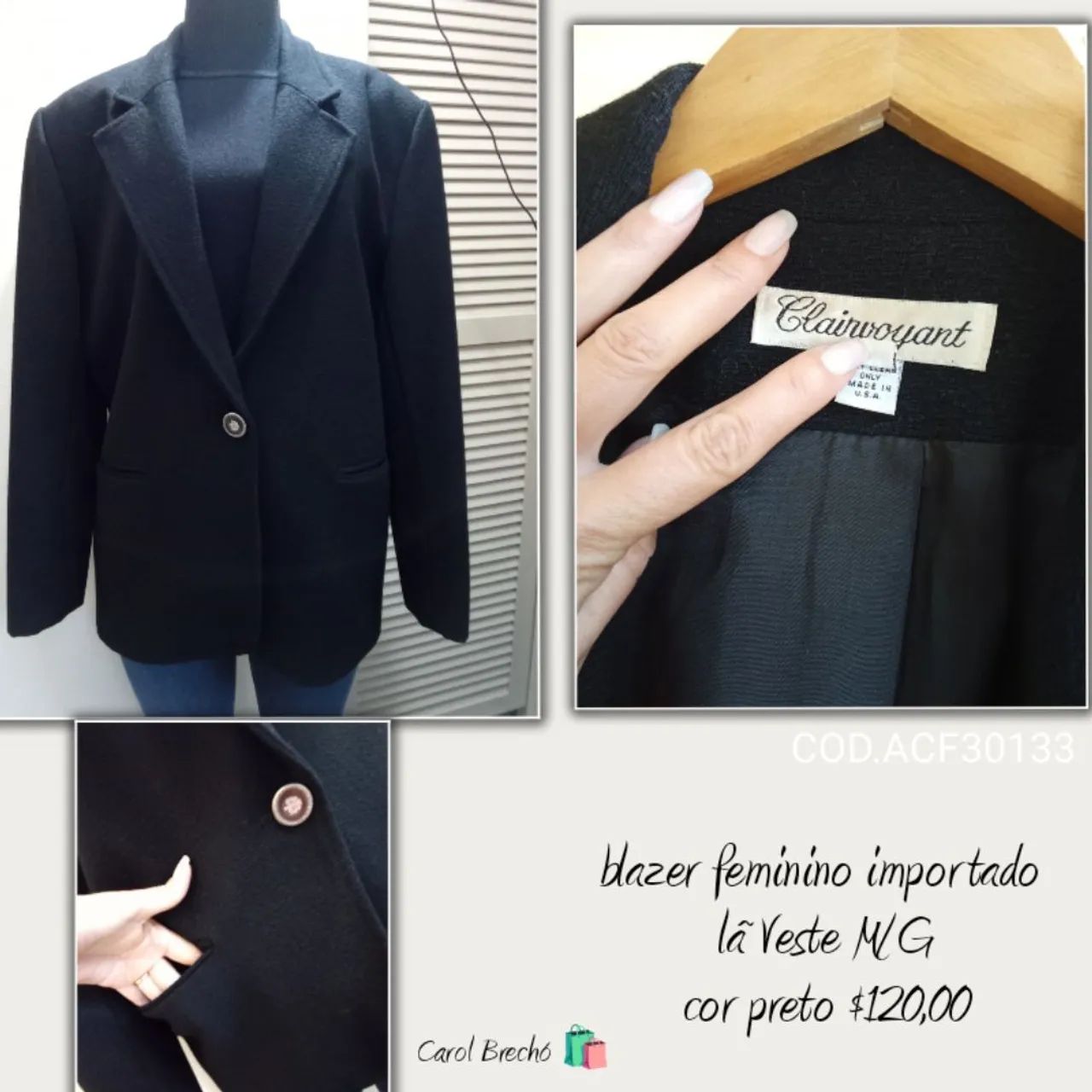 Blazer feminino importado USA