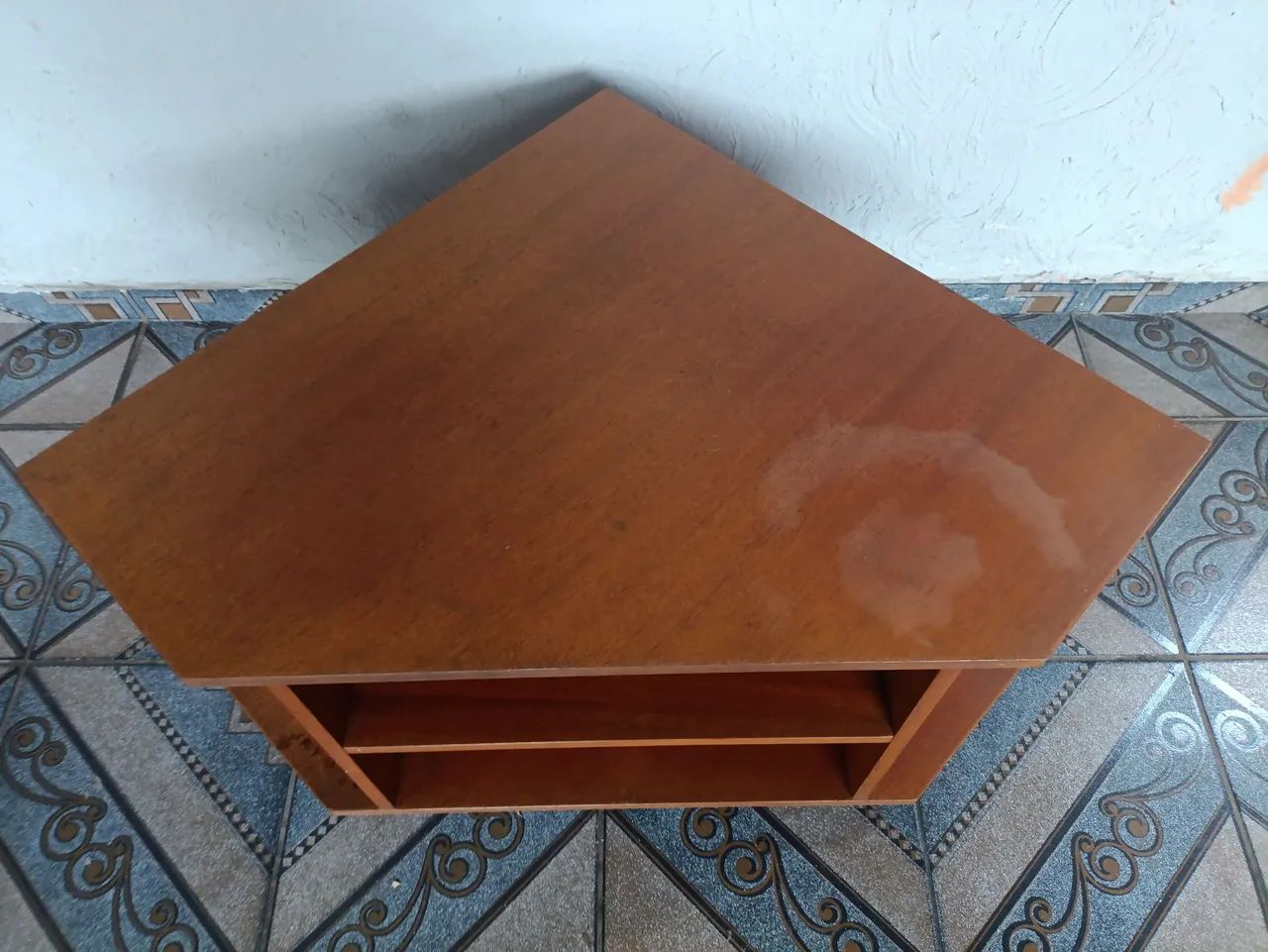 Rack triangular madeira - Foto 3