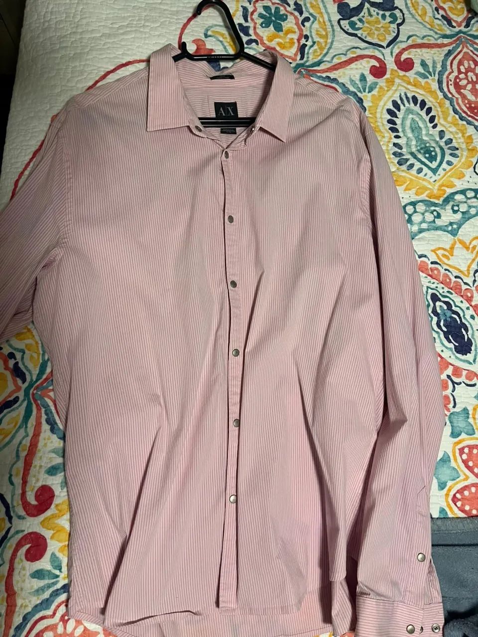 camisa social armani