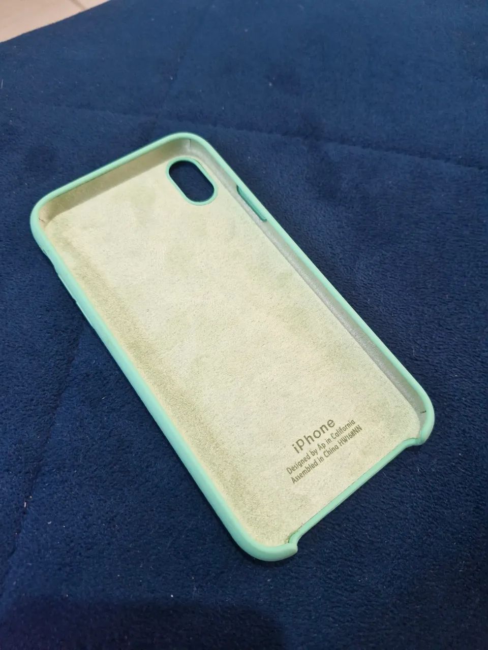 Capinha de Iphone XR verde agua  - Foto 3