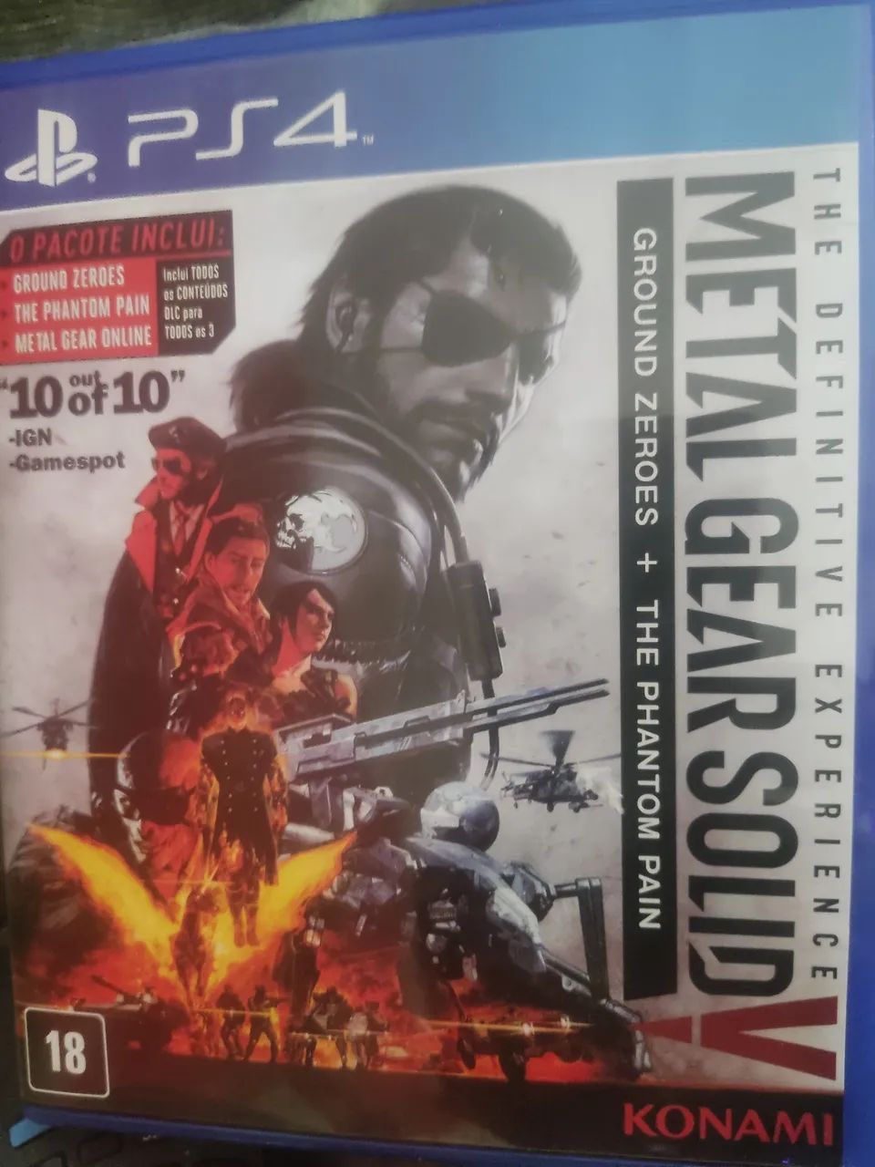 Jogo ps4 e ps5 METAL GEAR SOLID 5