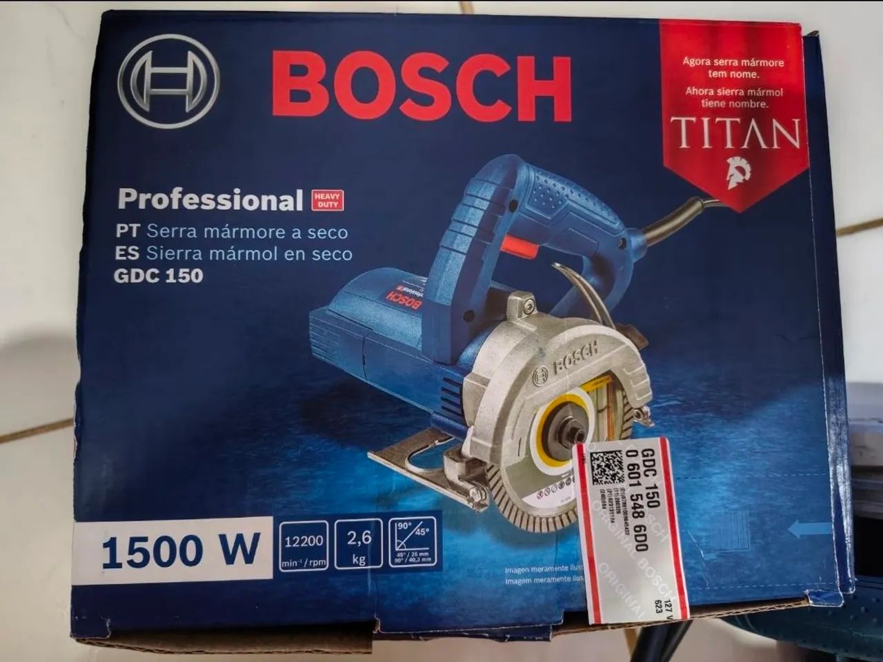 Serra mármore Bosch Titan - Foto 2
