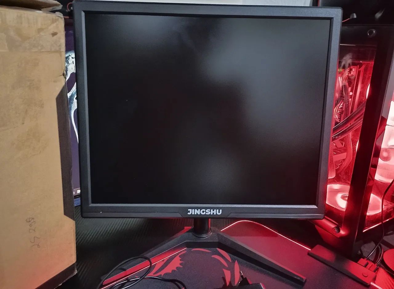 Monitor jingshu 17 pol 75 hz HDMI e VGA  - Foto 3