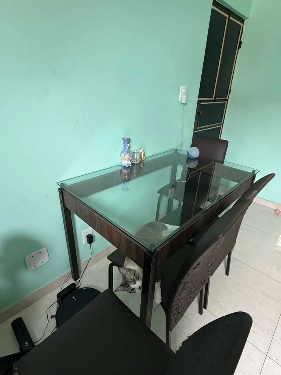 Mesa de Vidro Retângulas