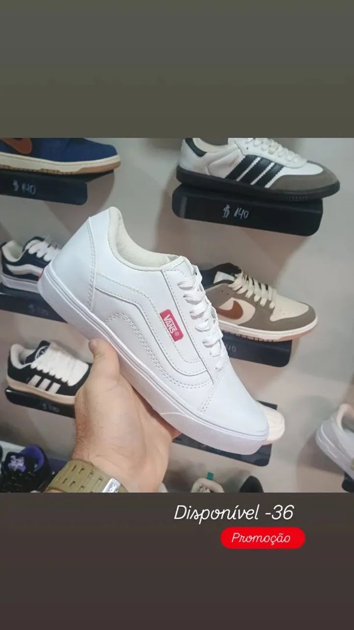 Tênis Vans Off White disponível apenas no 36