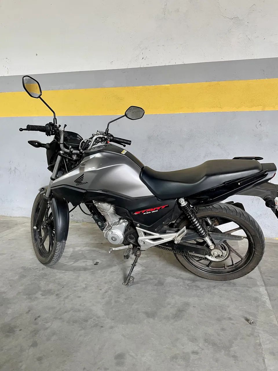 CG START 160 COR PRATA 2025 NOVA