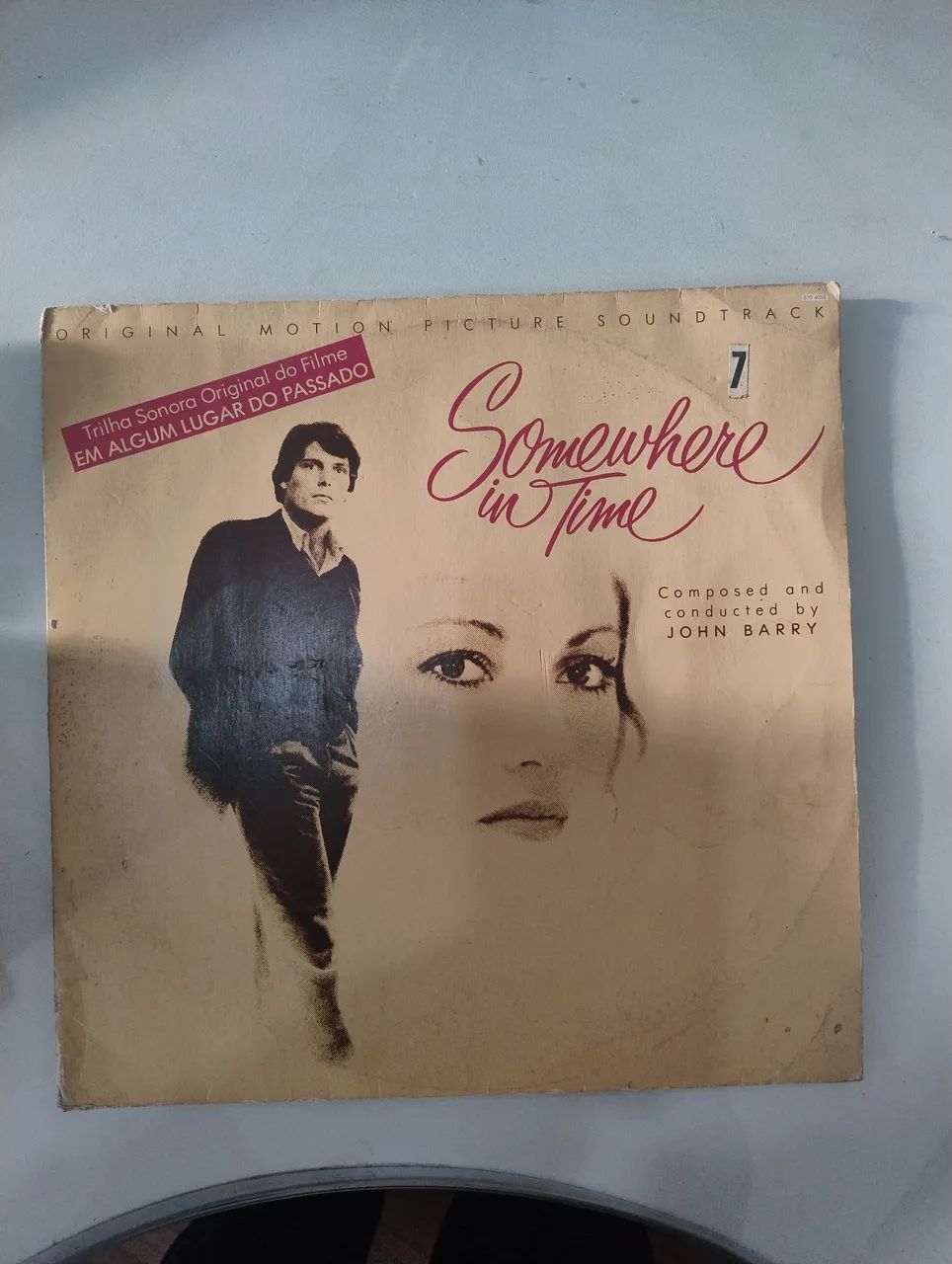 Disco Vinil Somewhere in Time. Um lugar no passado