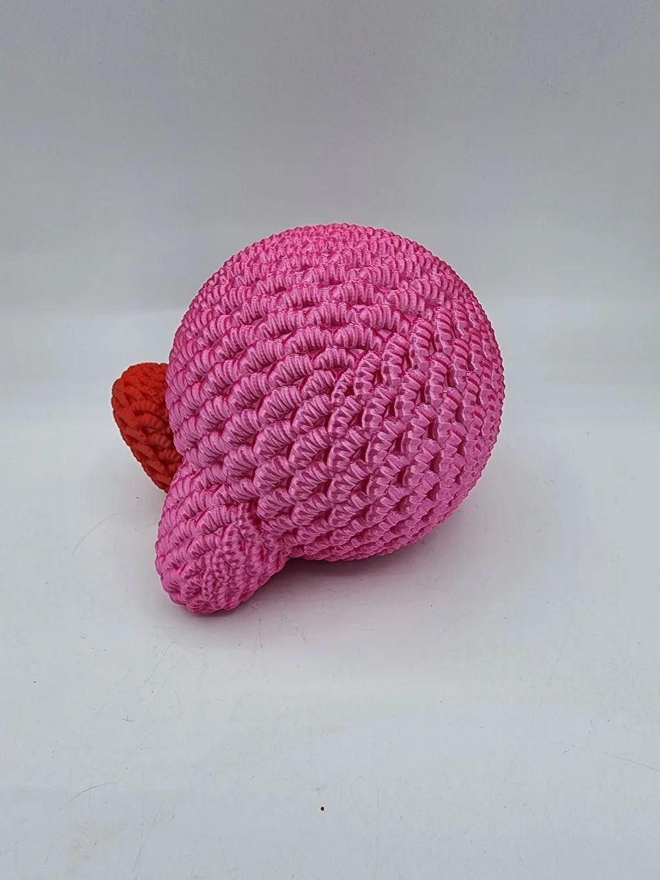 Boneco kirby estilo crochê  - Foto 4