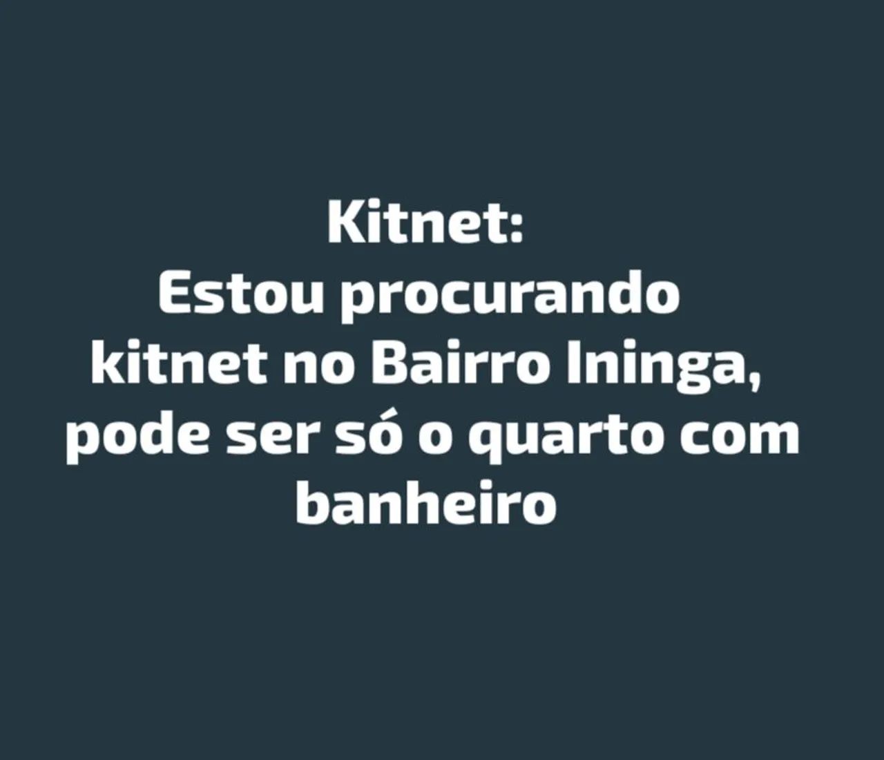 Kitnet pra alugar