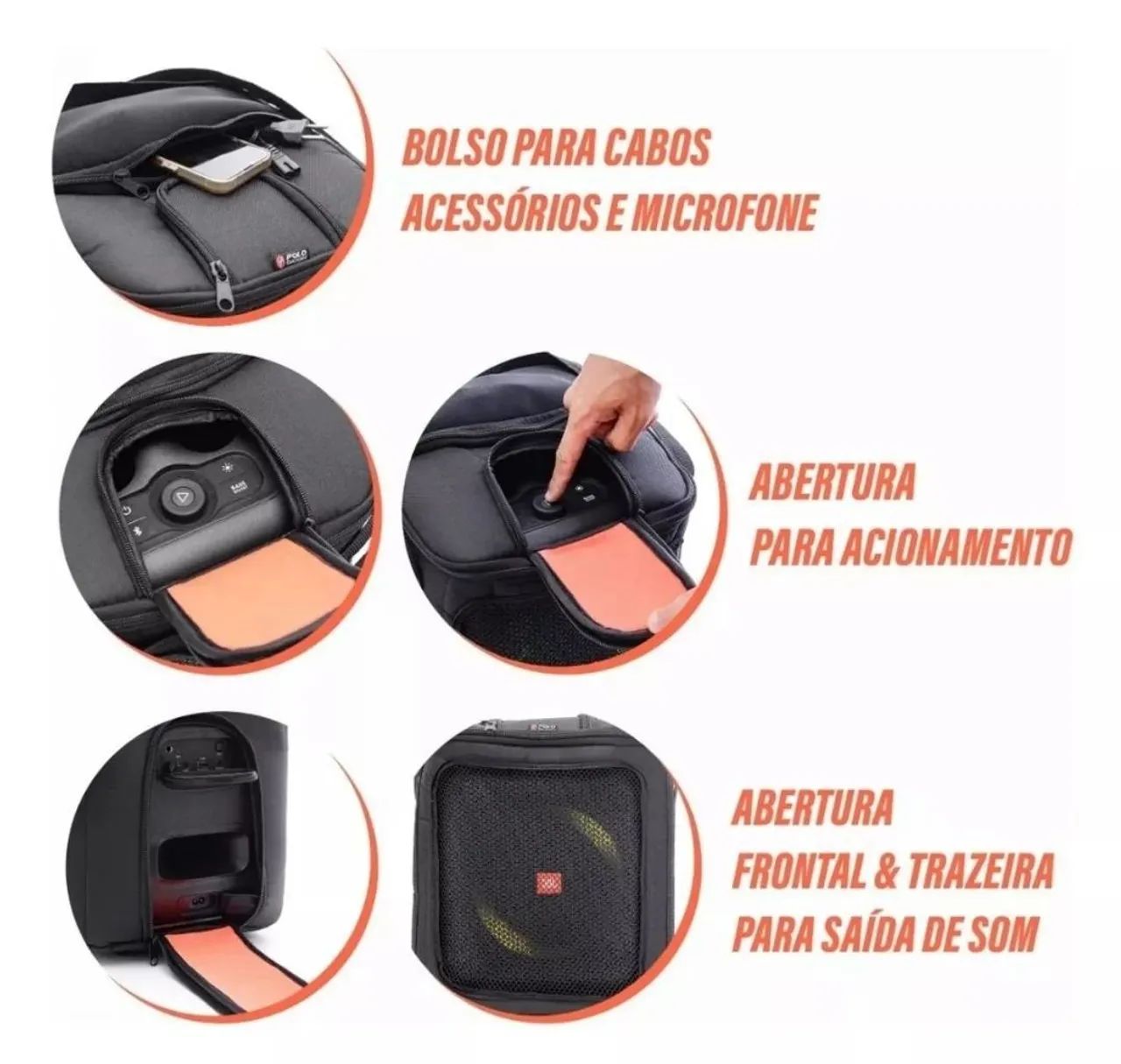 CAPA CASE PRA JBL VARIOS MODELOS  - Foto 3