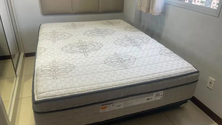 Cama box casal + cabeceira - Foto 2