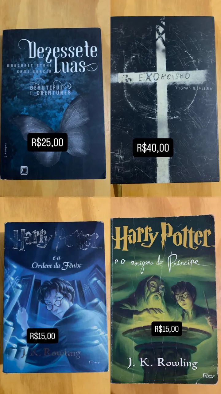 Vendo livros variados