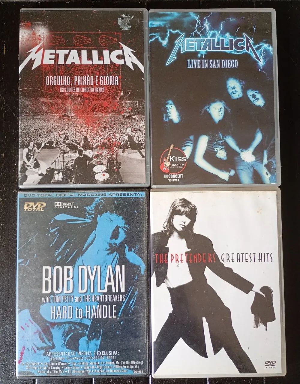 Lote De DVDs De Rock Metal - Foto 2