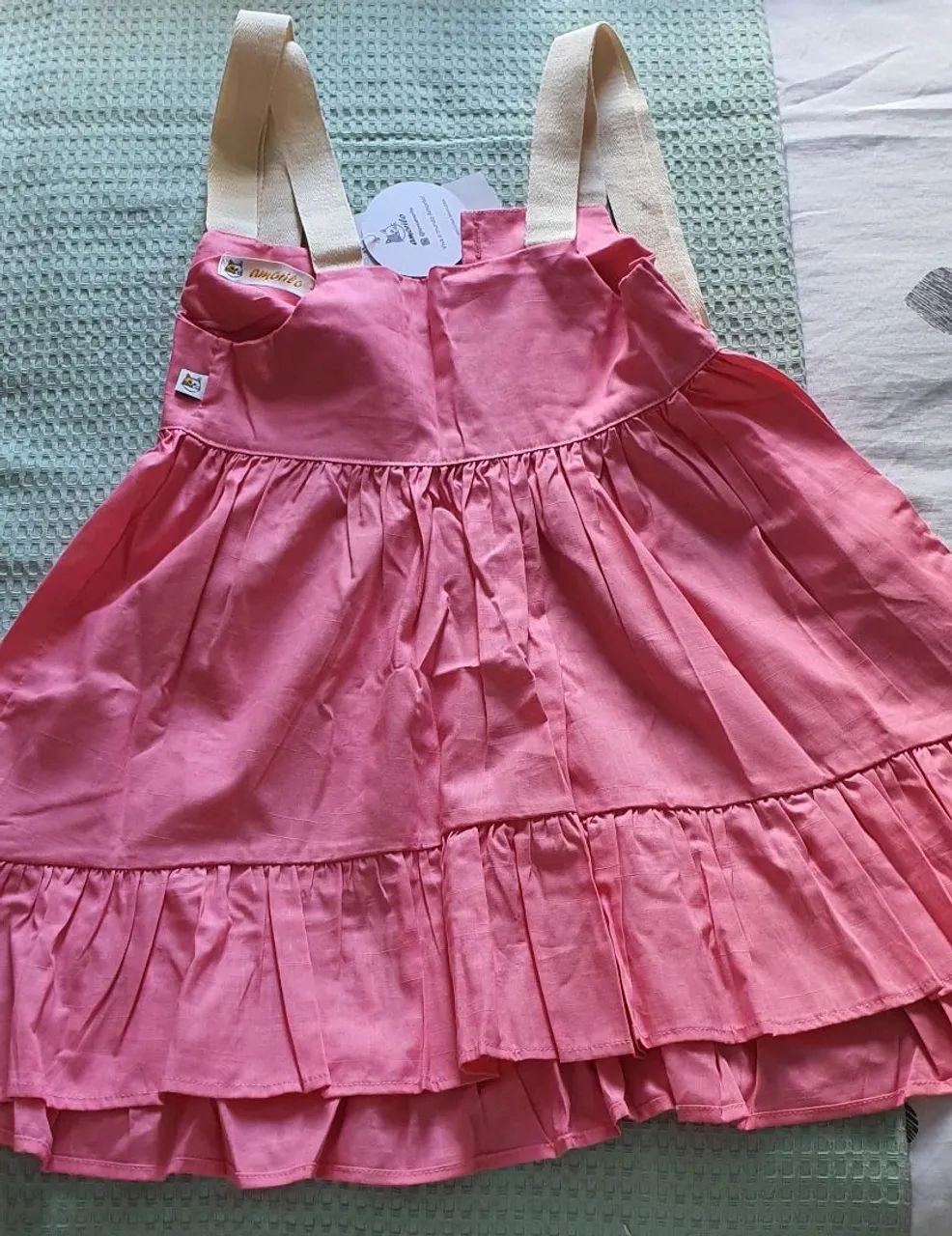 Vestido Rosa infantil - Foto 2