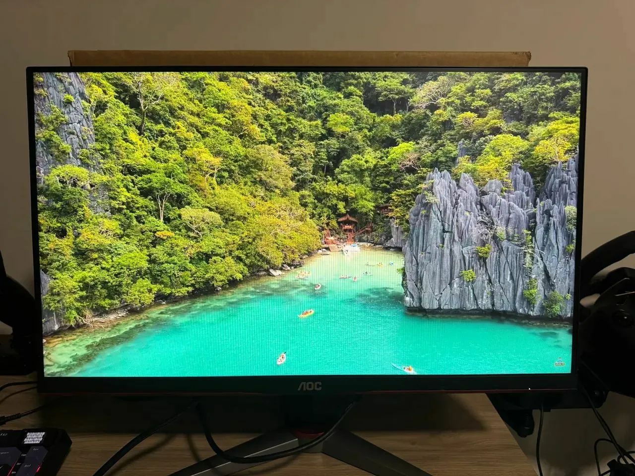 Monitor AOC 240hz 0,5ms 