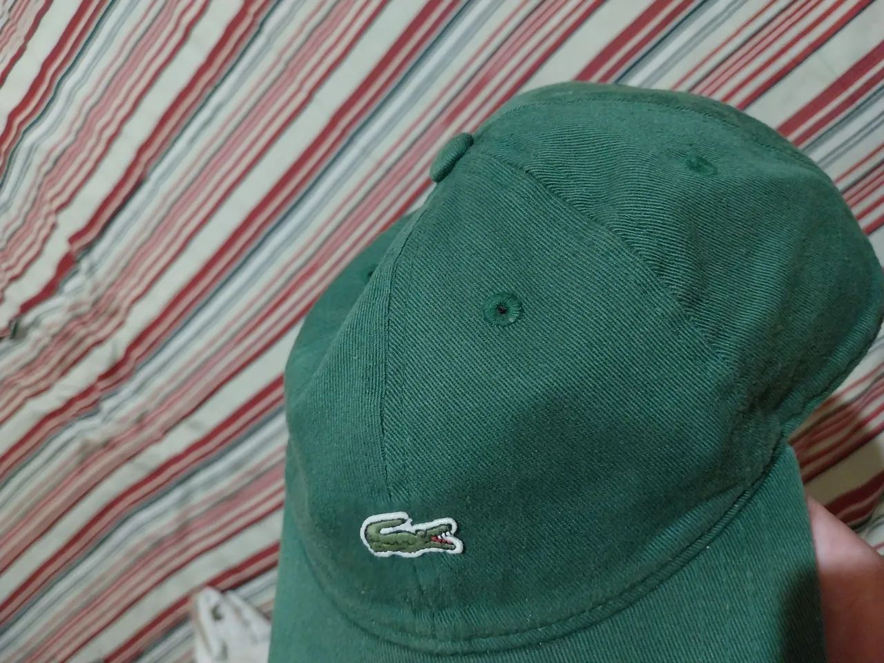Boné lacoste original 100