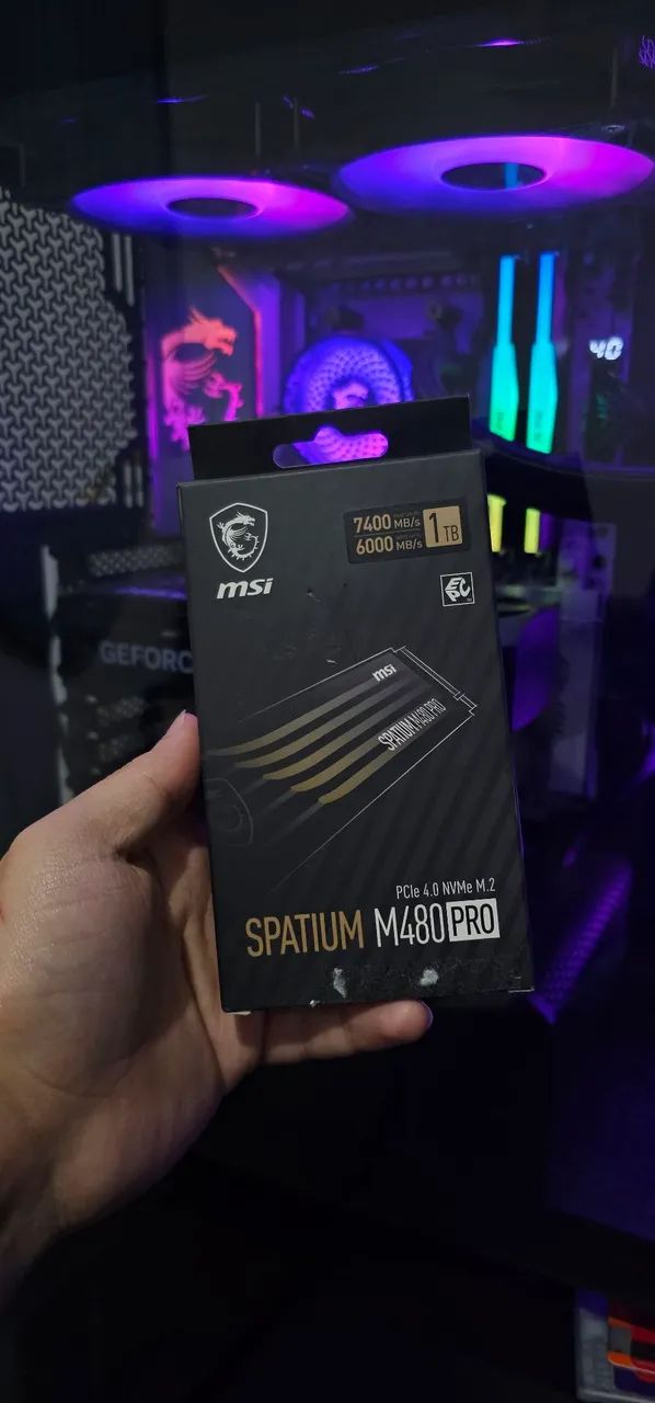 Nvme Msi Spatium M480 Pro - Foto 2