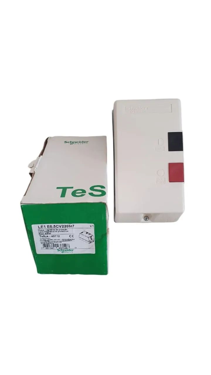 Chave Magnética de Partida Direta Trifásica 220V LE1E 0.5CV 220M7