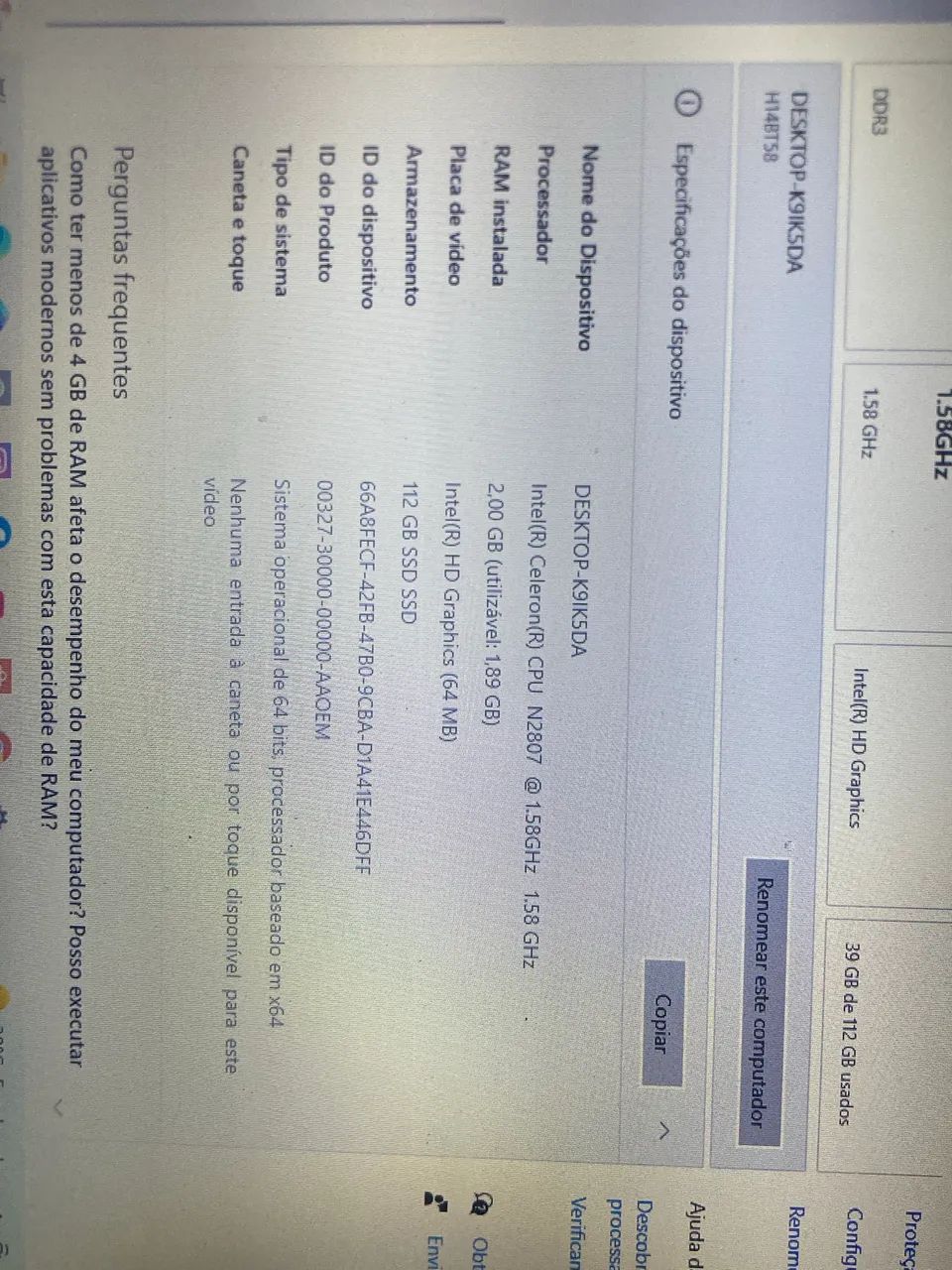VENDO NOTEBOOK POSITIVO  - Foto 5