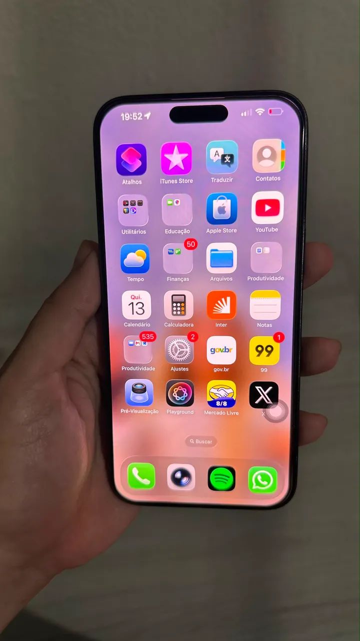 iPhone 15 Pro Max 256GB preto titanium - Foto 2