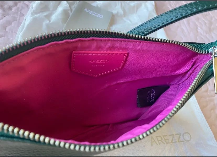 Bolsa Tiracolo Arezzo verde musgo - Foto 3