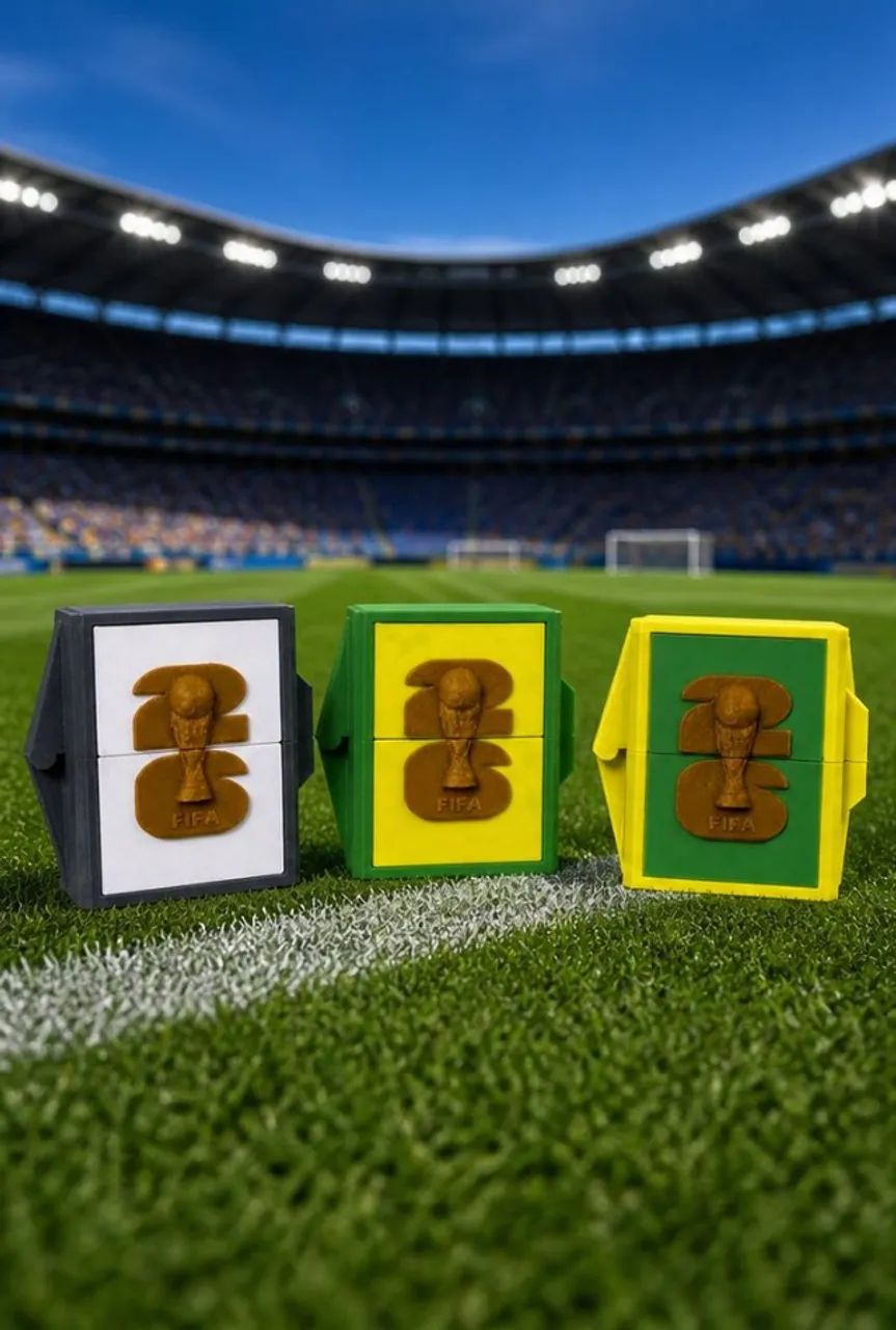 Caixa de figurinhas da copa