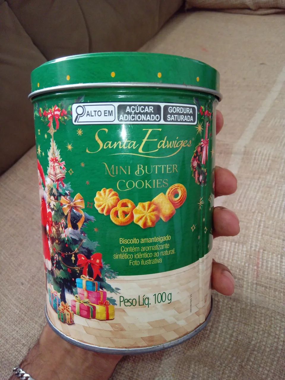 Lata antiga de Biscoito  - Foto 2