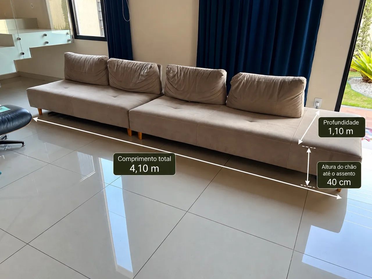 Sofá modular - Preço mínimo - $1500 - Foto 3
