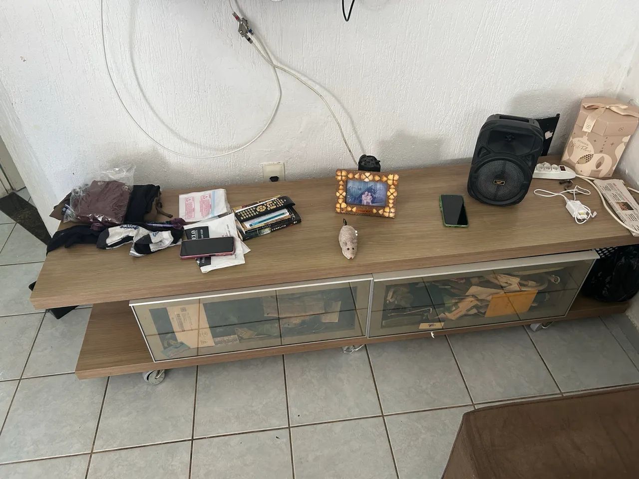 Hack de sala de madeira  - Foto 4