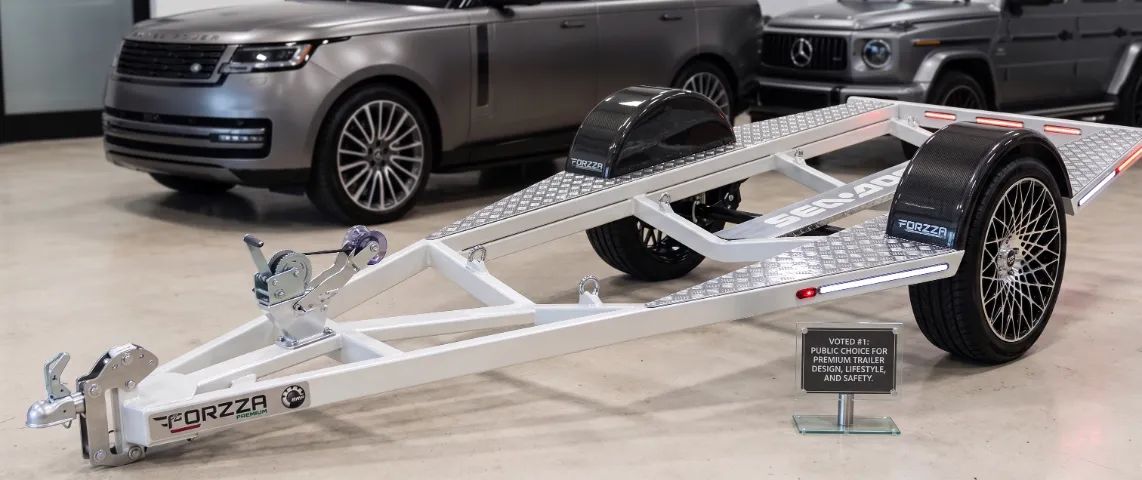Reboque / Carretinha Premium para Jet Ski Forzza - Aro de Liga Leve e LED  - Foto 2
