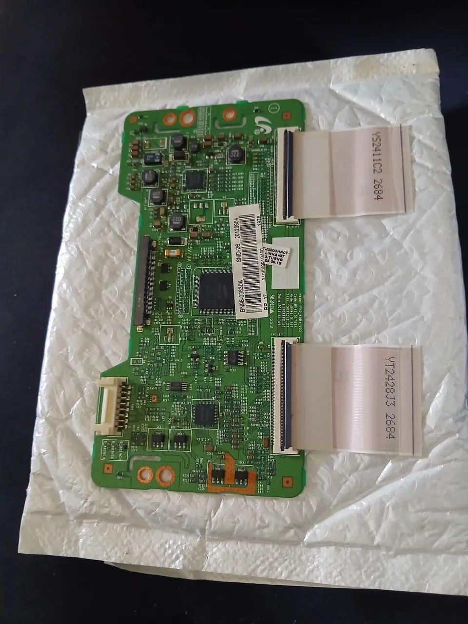 Placa tcon tv samsung un32eh5300g  - Foto 2