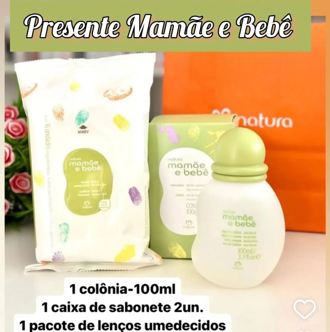 Kit mamãe bebê Natura 100ml - Foto 2