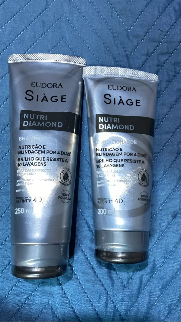Vendo Shampoo e condicionador Nutri Diamond