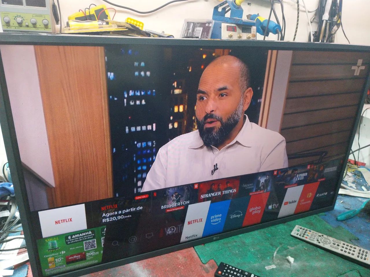 Tv 43 smart lg Wi-Fi YouTube top  - Foto 2