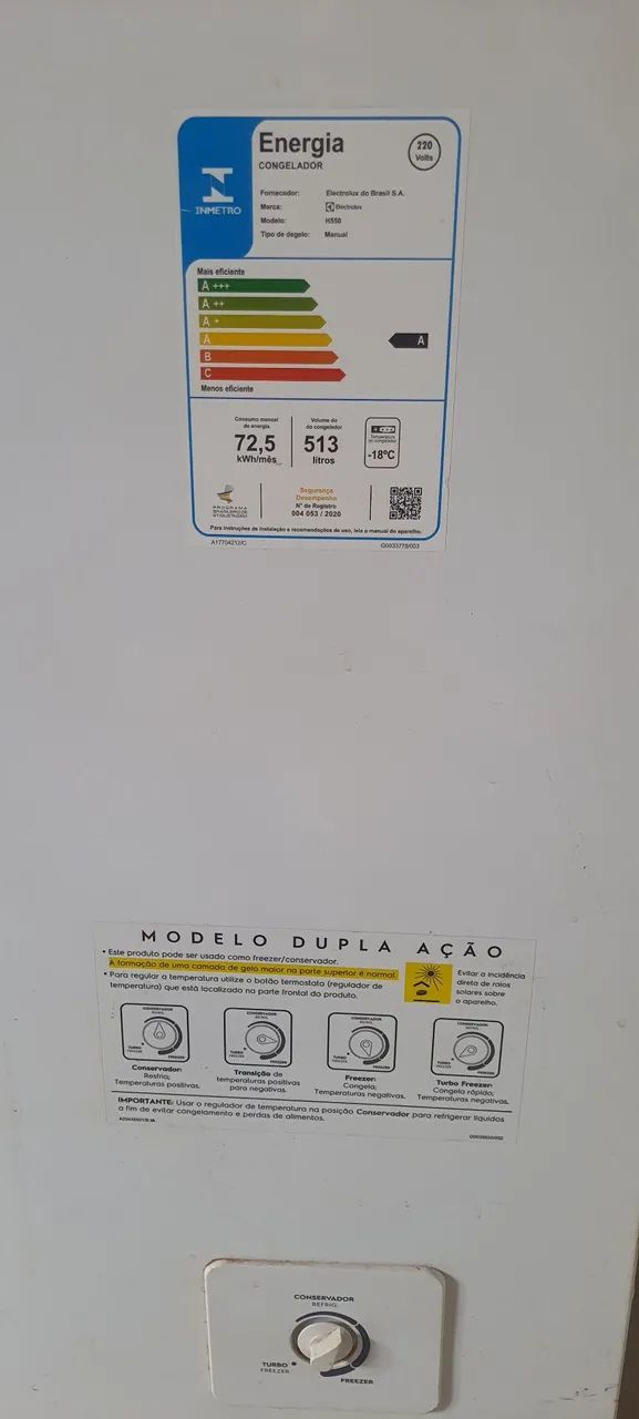 Frezzer electrolux 513lt - Foto 3