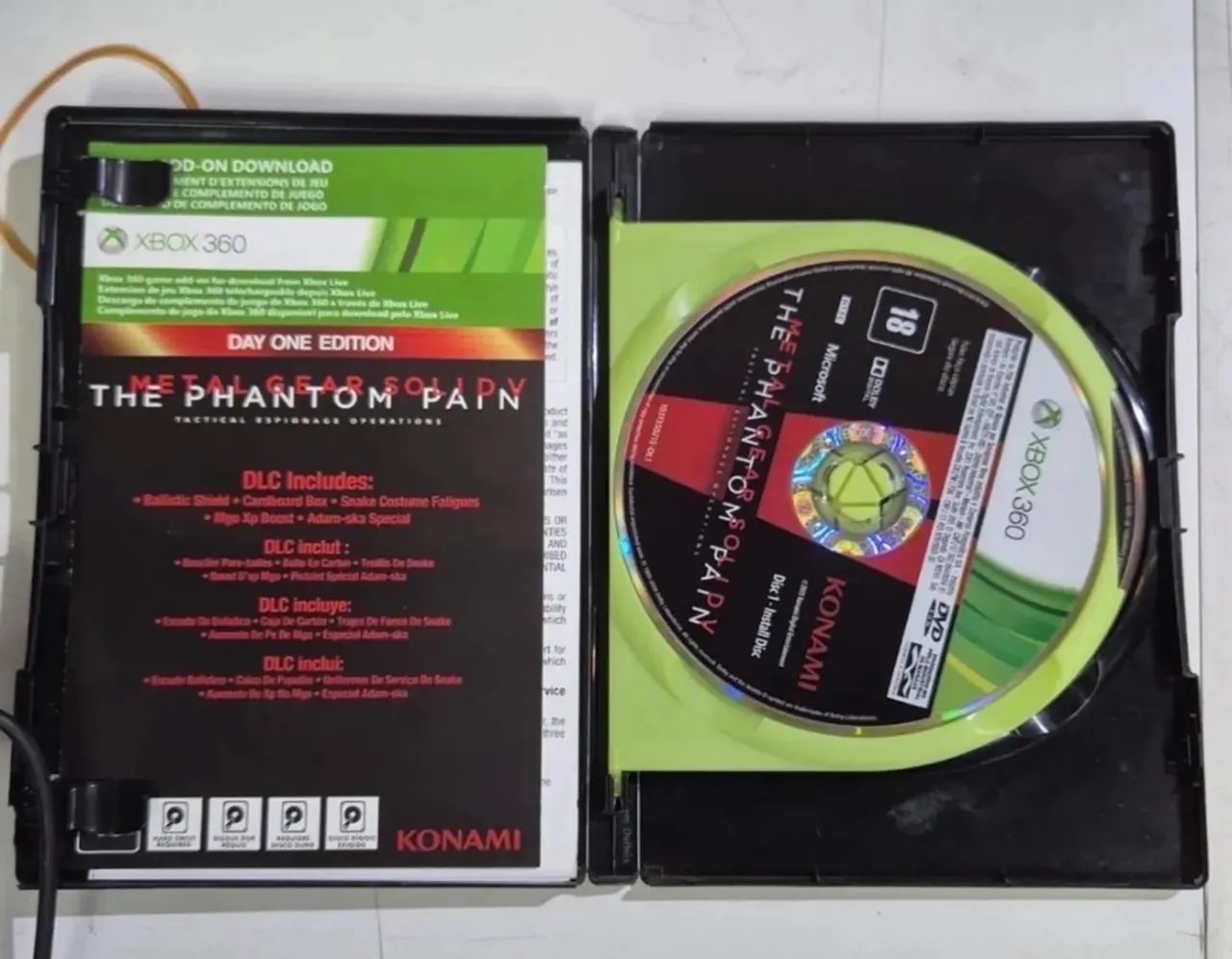 Metal Gear Solid V Phantom Pain - Xbox 360 Original e completo - Foto 2