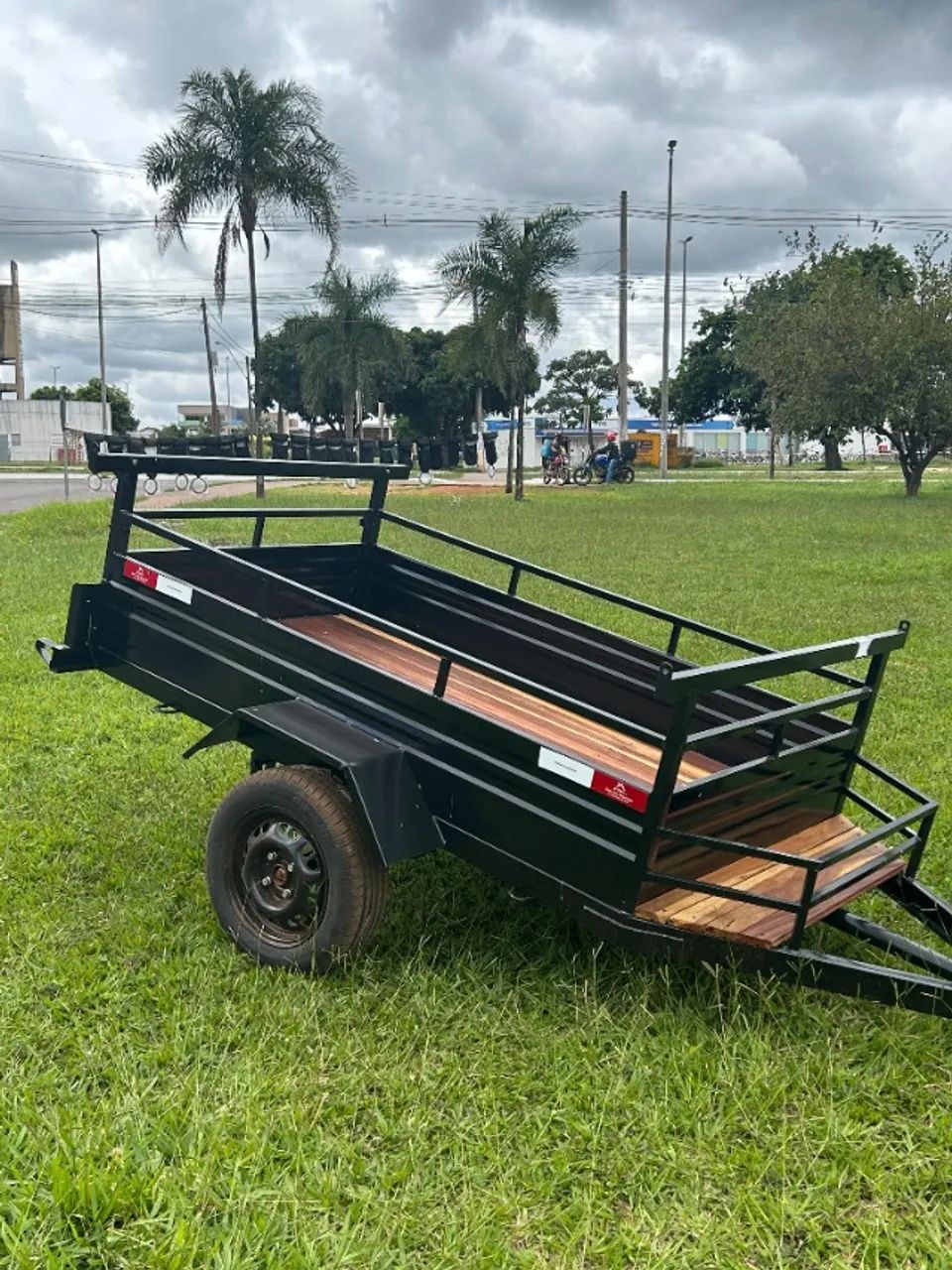 Carretinha nova 2.00 x 1.20 a pronta entrega - reboque - Foto 3