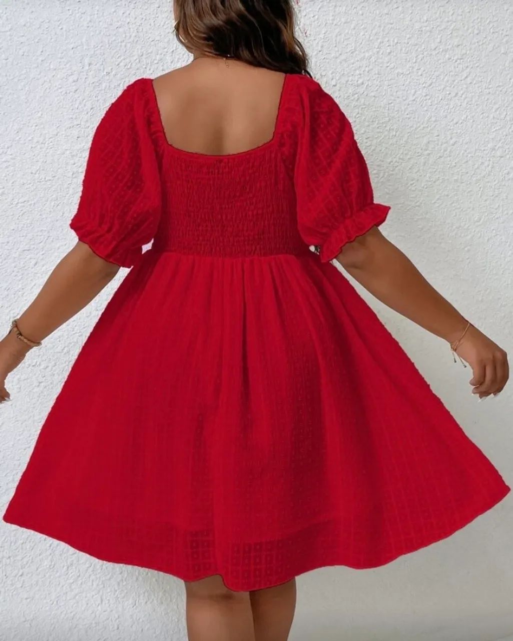 Vestido vermelho Shein  - Foto 2