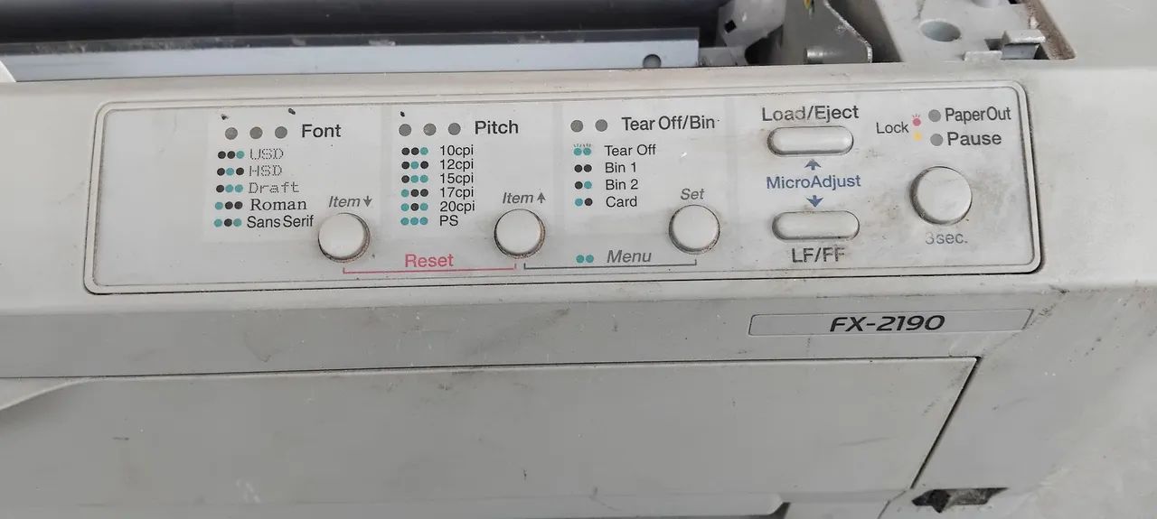 Impressora epson fx2190 para retirada de peças - Foto 2