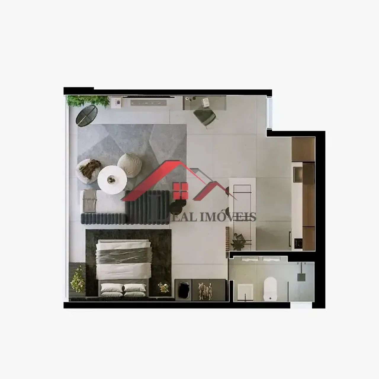 Studio com 1 dormitório à venda, 36 m² - Centro - São Caetano do Sul/SP