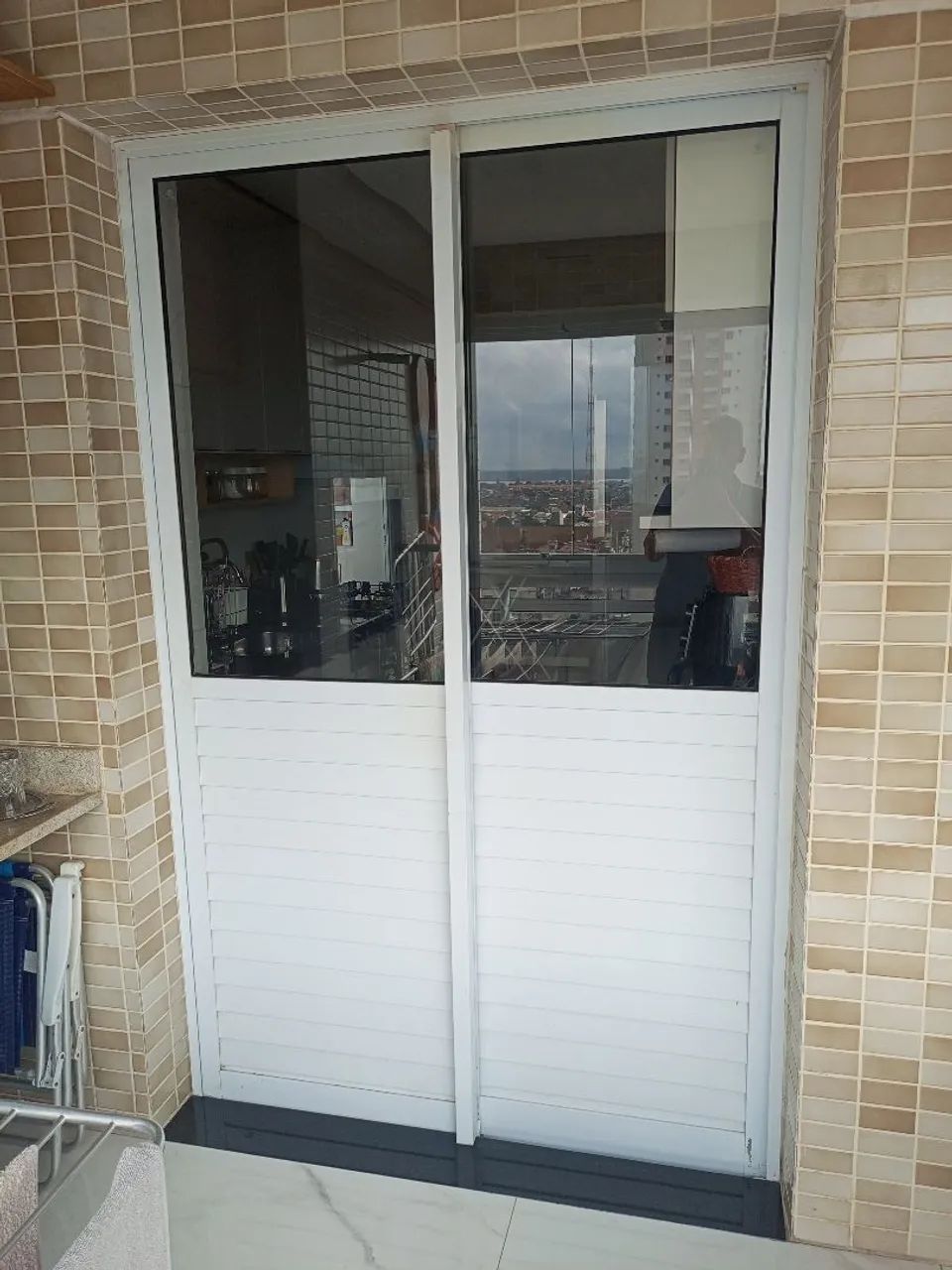 Portas de correr em alumínio Real  - Foto 3